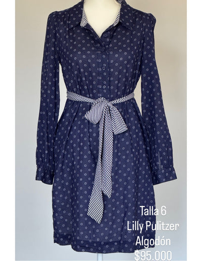 Vestido Lilly Pulitzer Color Azul