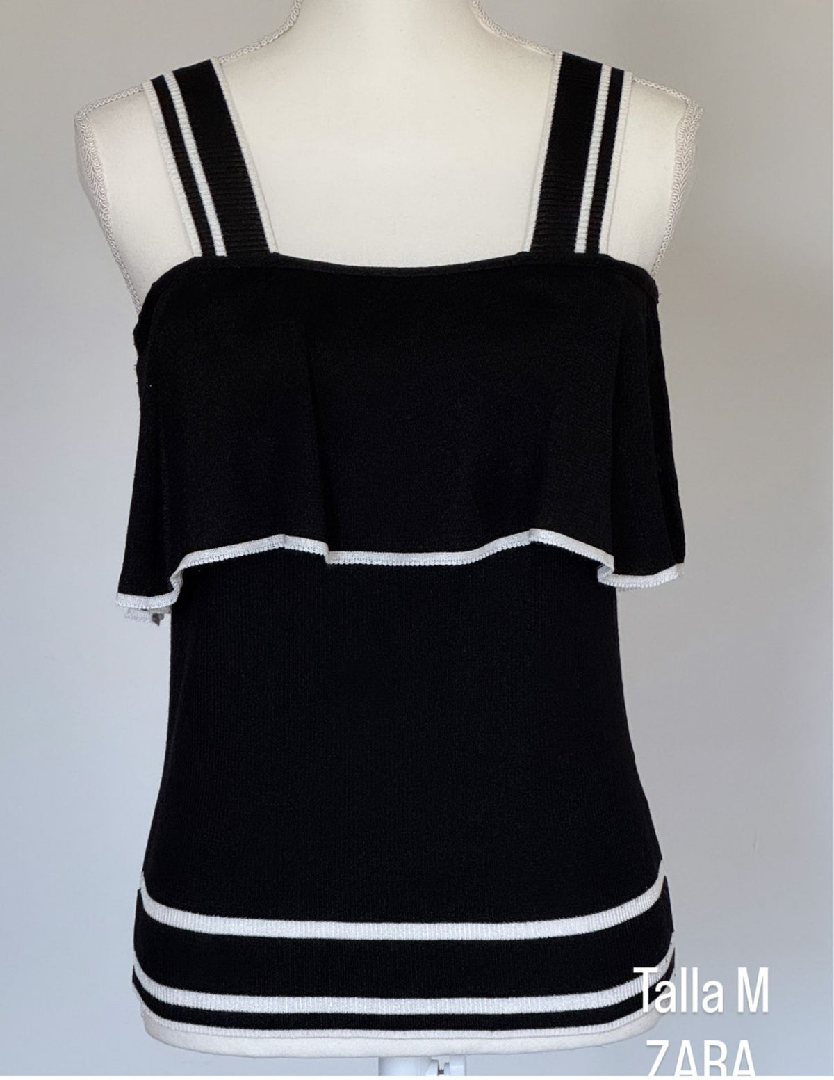 Blusa Zara Color Negro