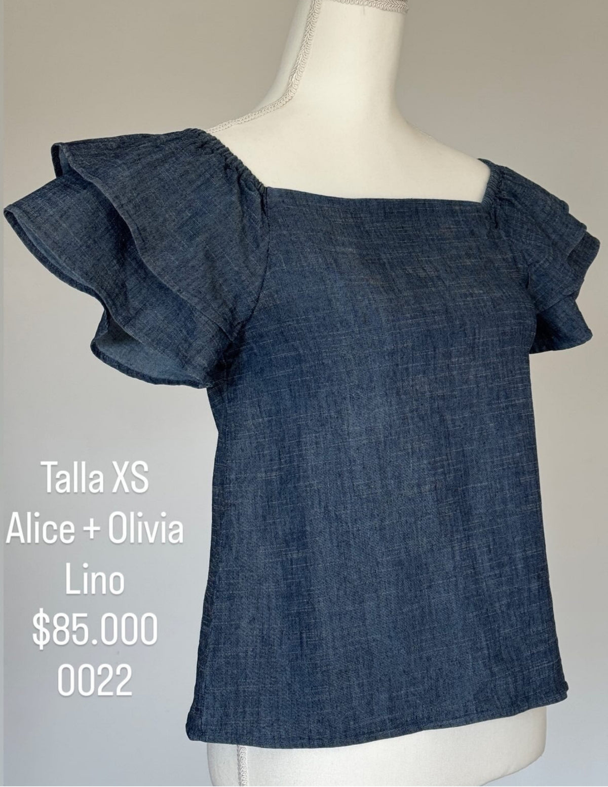 Blusa Alice + Olive Color Azul