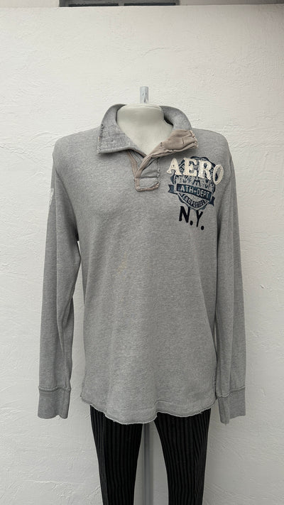 Buso Deportivo Aeropostale Color Gris