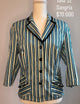 Chaqueta Sangria Color Rayas Azules