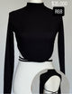Top Nasty Gal Color Negro