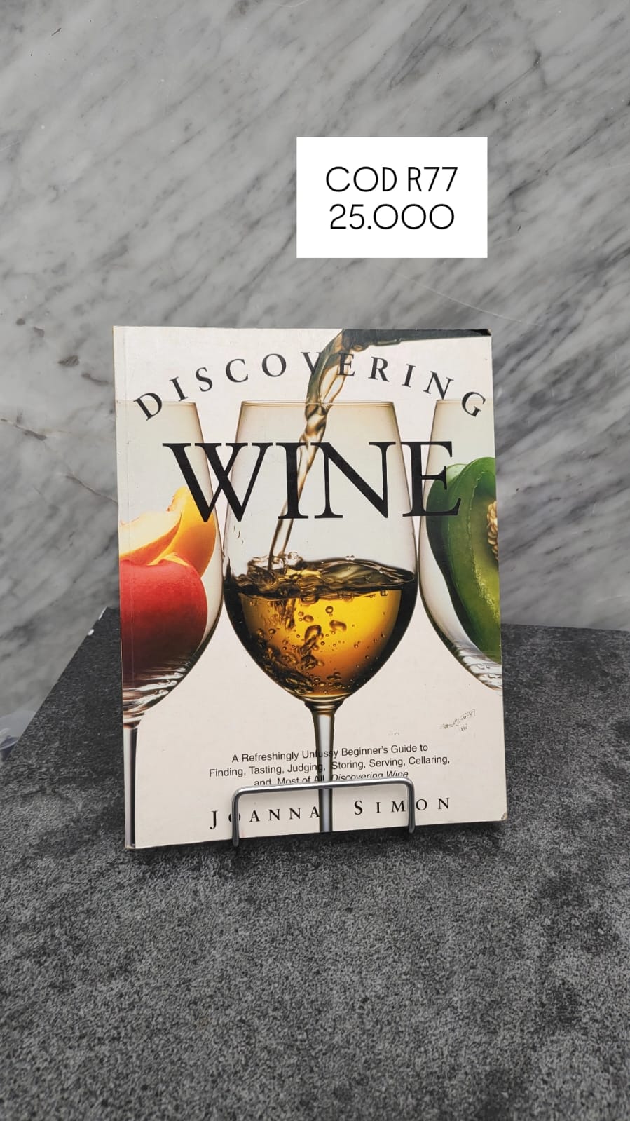 Libro Joanna Simon Color Discovering Wine