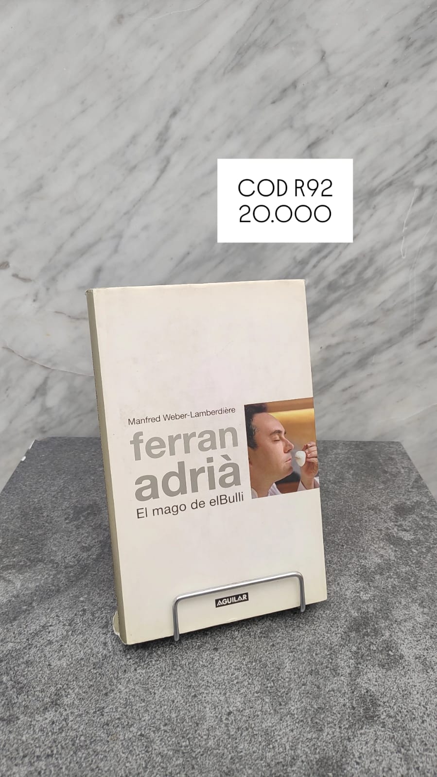 Libro Aguilar Color Ferran Adria