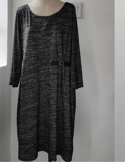 Vestido Dana Buchman Color Gris