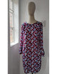 Vestido Banana Republic Color Flores Moradas
