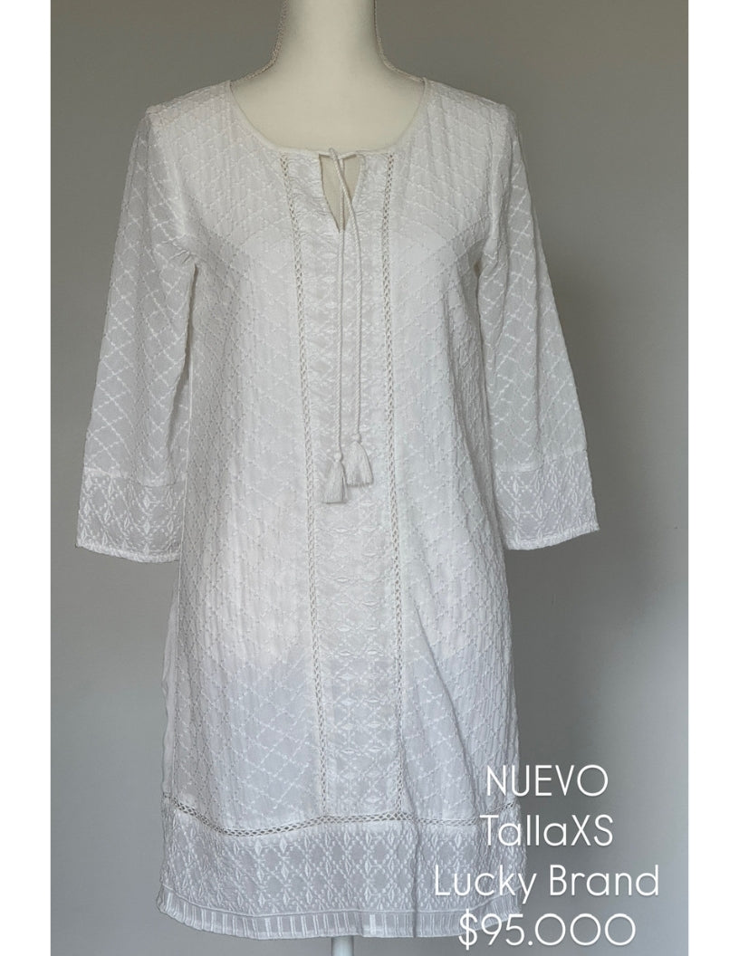 Vestido Lucky Brand Color Blanco