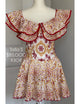 Vestido Na Color Blanco, Rojo, Amarillo