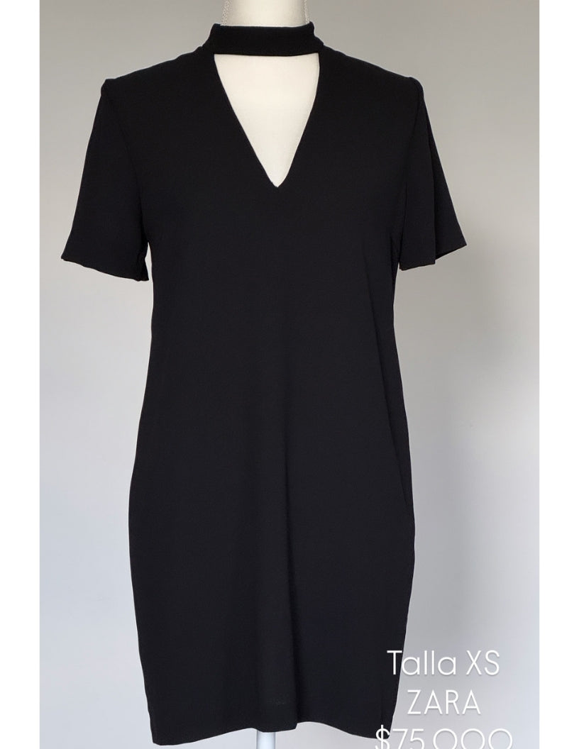 Vestido Zara Color Negro