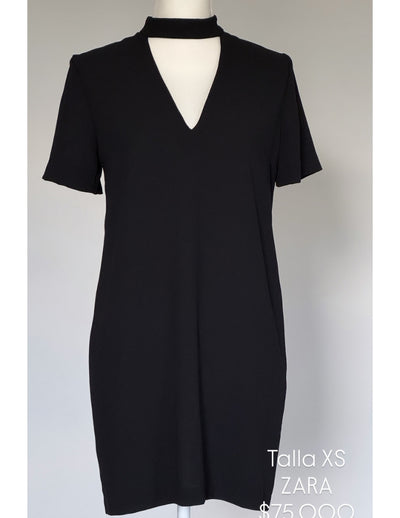 Vestido Zara Color Negro