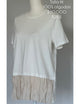 Camiseta Zara Color Crema