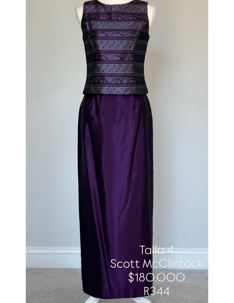Set 2 Piezas Scott Mcclintock Color Morado