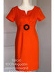 Vestido Jessica Howard Color Naranja