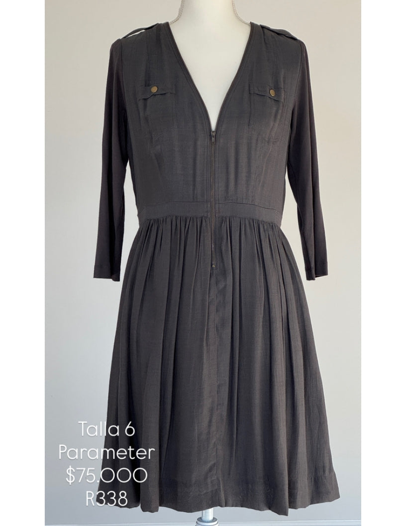 Vestido Parameter Color Gris