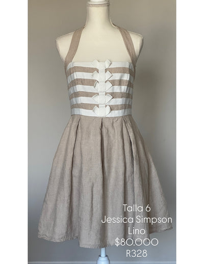 Vestido Jessica Simpson Color Habano