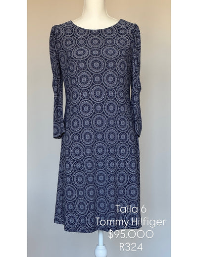Vestido Tommy Hilfiger Color Azul