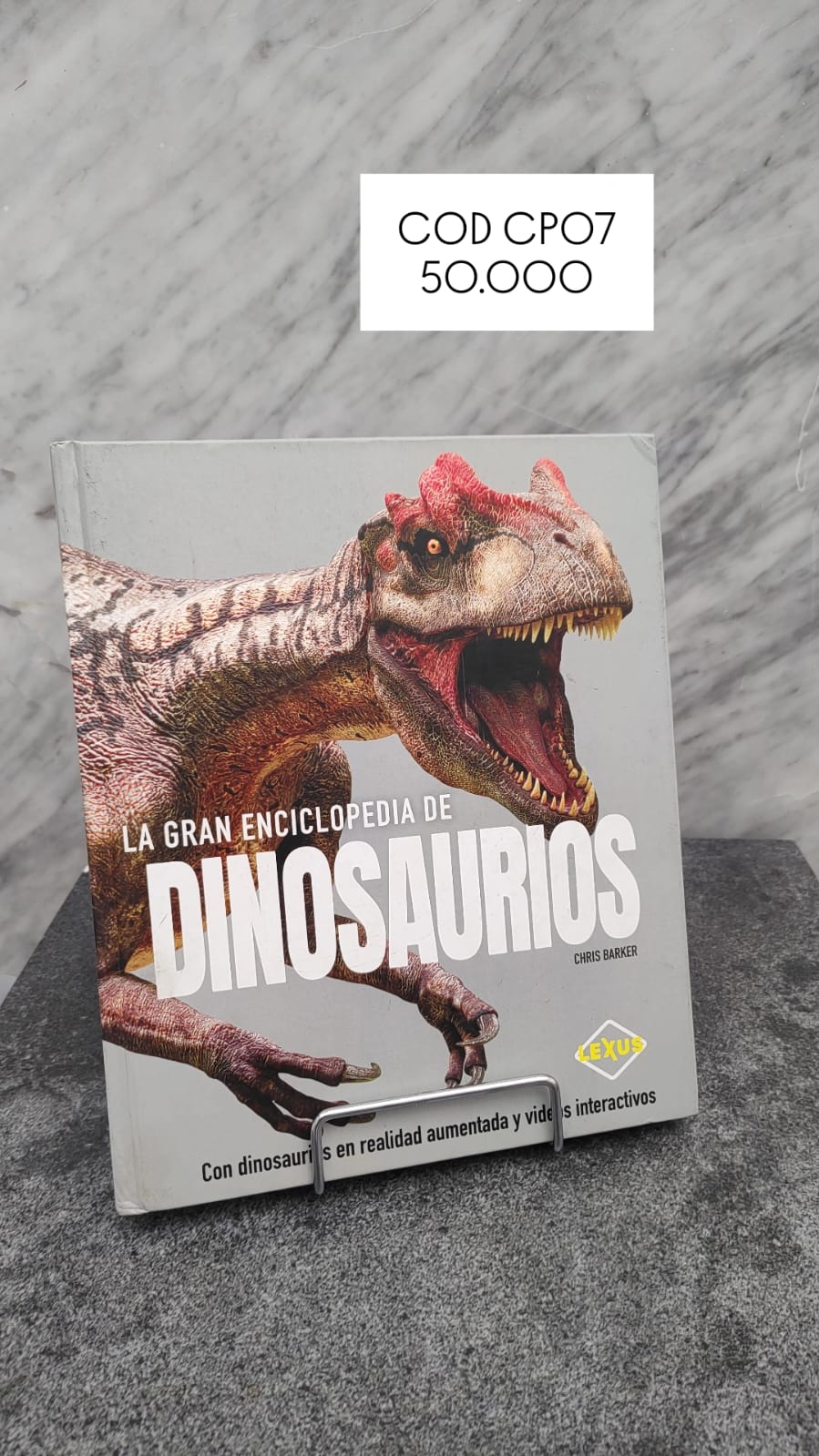 Libro Lexus Color La Gran Enciclopedia De Dinosaurios