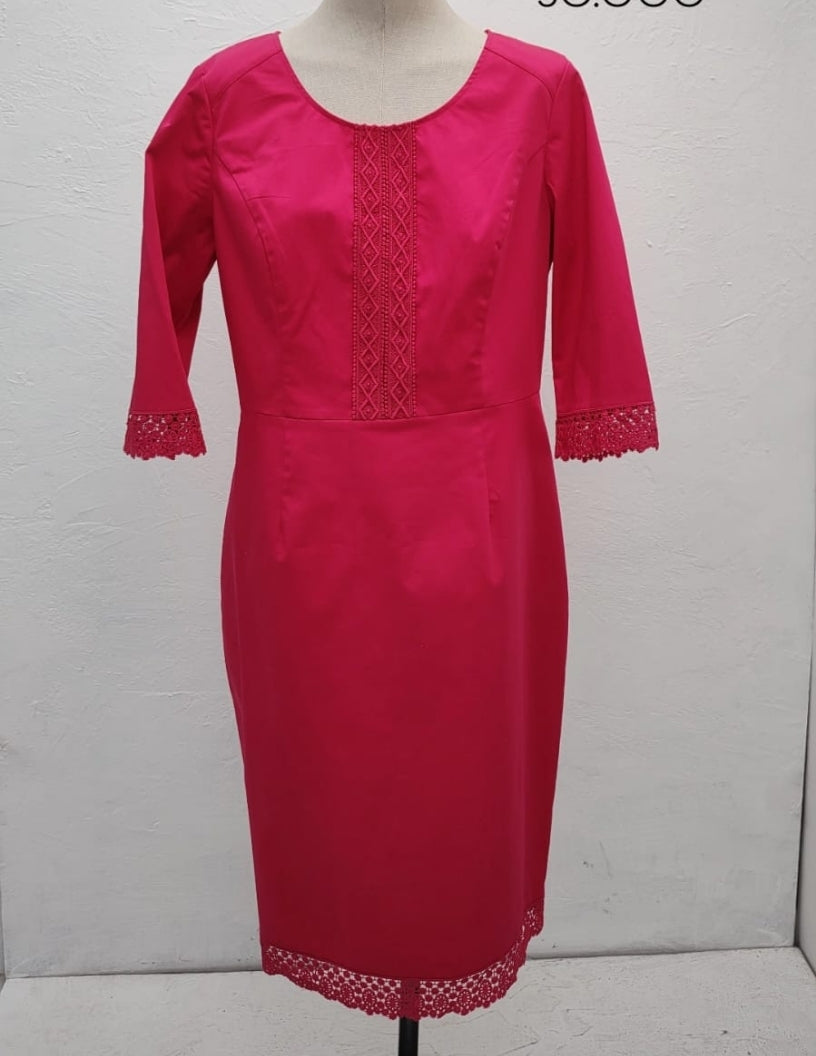 Vestido J.Peterman Color Rosado