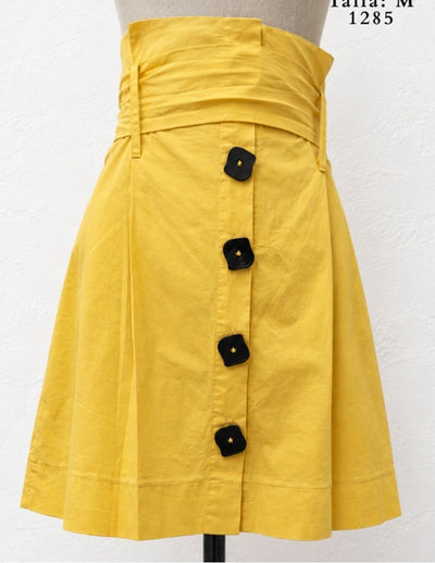 Falda Chavas Color Amarillo