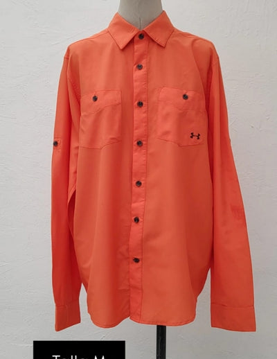 Camisa Under Armour Color Naranja