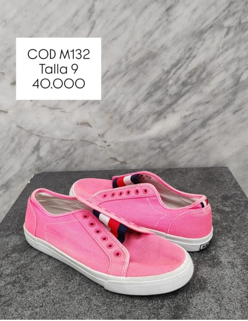 Tenis Tommy Hilfiger Color Rosado