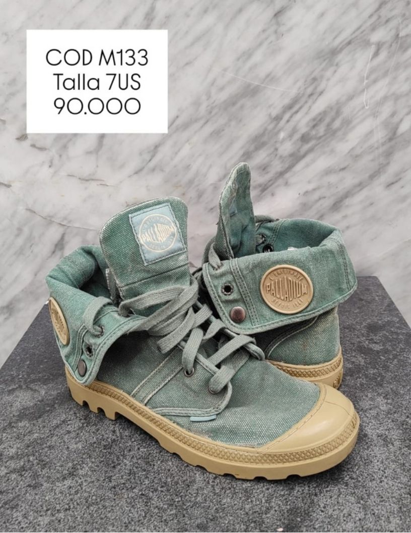 Botas Palladium Color Verde
