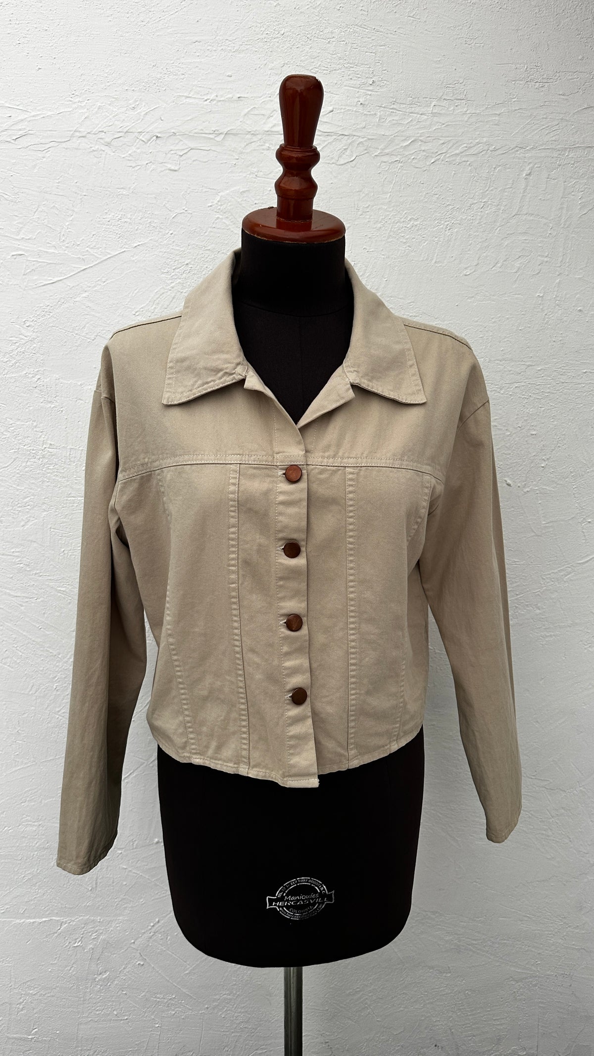 Chaquetilla Crml Color Beige