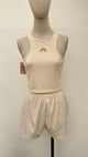 Conjunto Sin Marca Color Beige