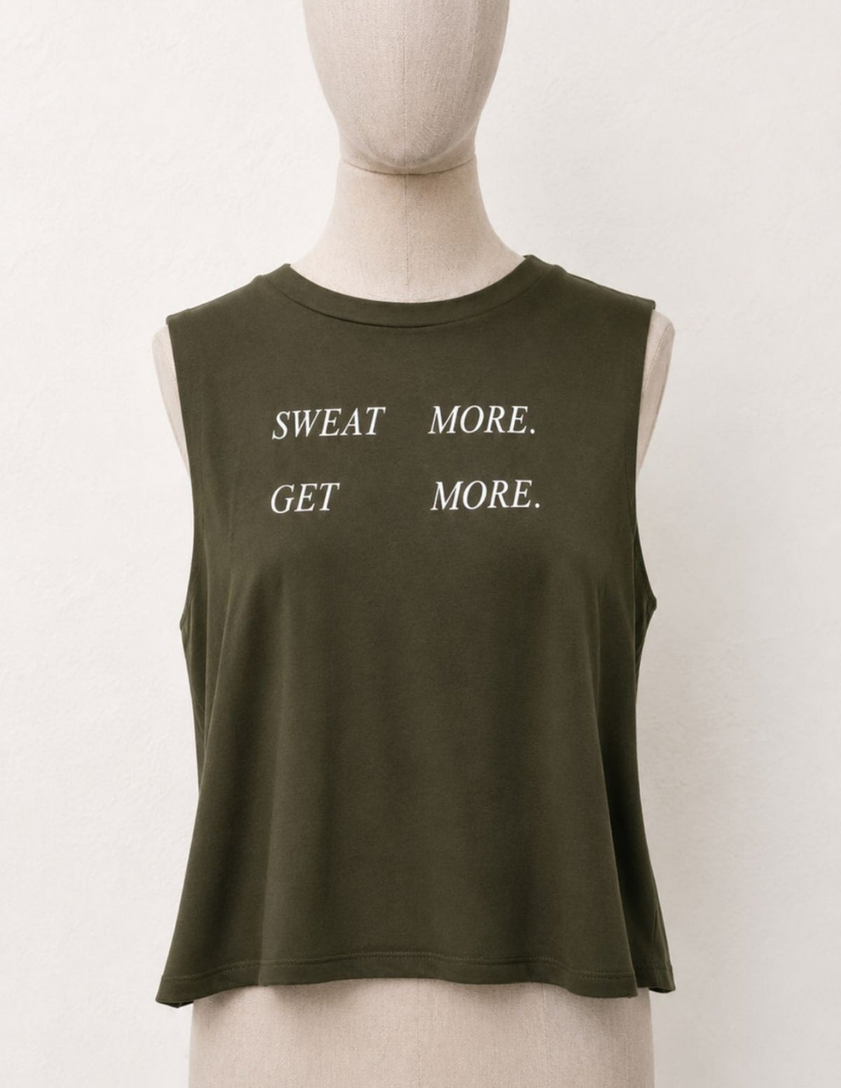 Crop Top Lovers Of Hyoumanity Color Verde Oliva