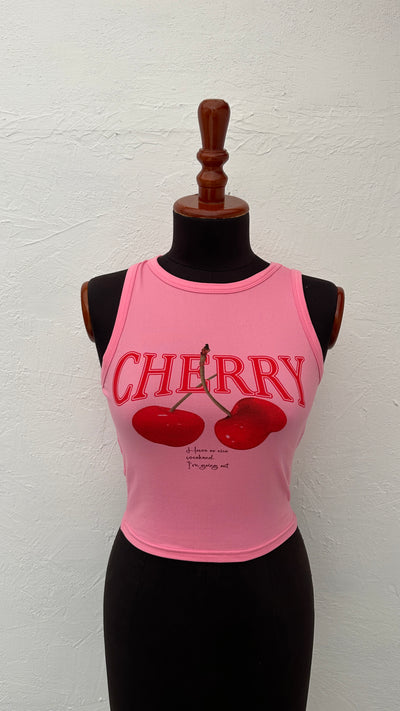 Top Sin Marca Color Rosado