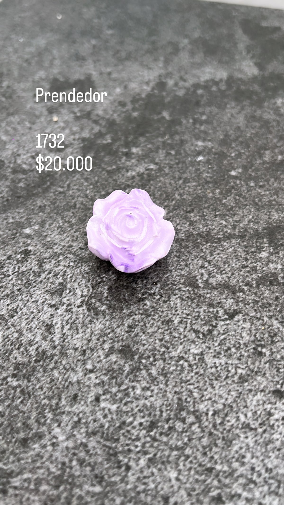 Prendedor Ad Color Morado