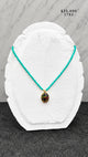 Collar Ad Color Aguamarina