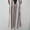 Vestido Corto Caroline Morgan Color Rosado-Negro-Blanco
