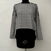 Blusa Caroline Morgan Color Blanco Y Negro