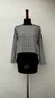 Blusa Caroline Morgan Color Blanco Y Negro