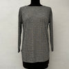 Blusa Zara W&B Color Gris