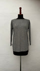 Blusa Zara W&B Color Gris