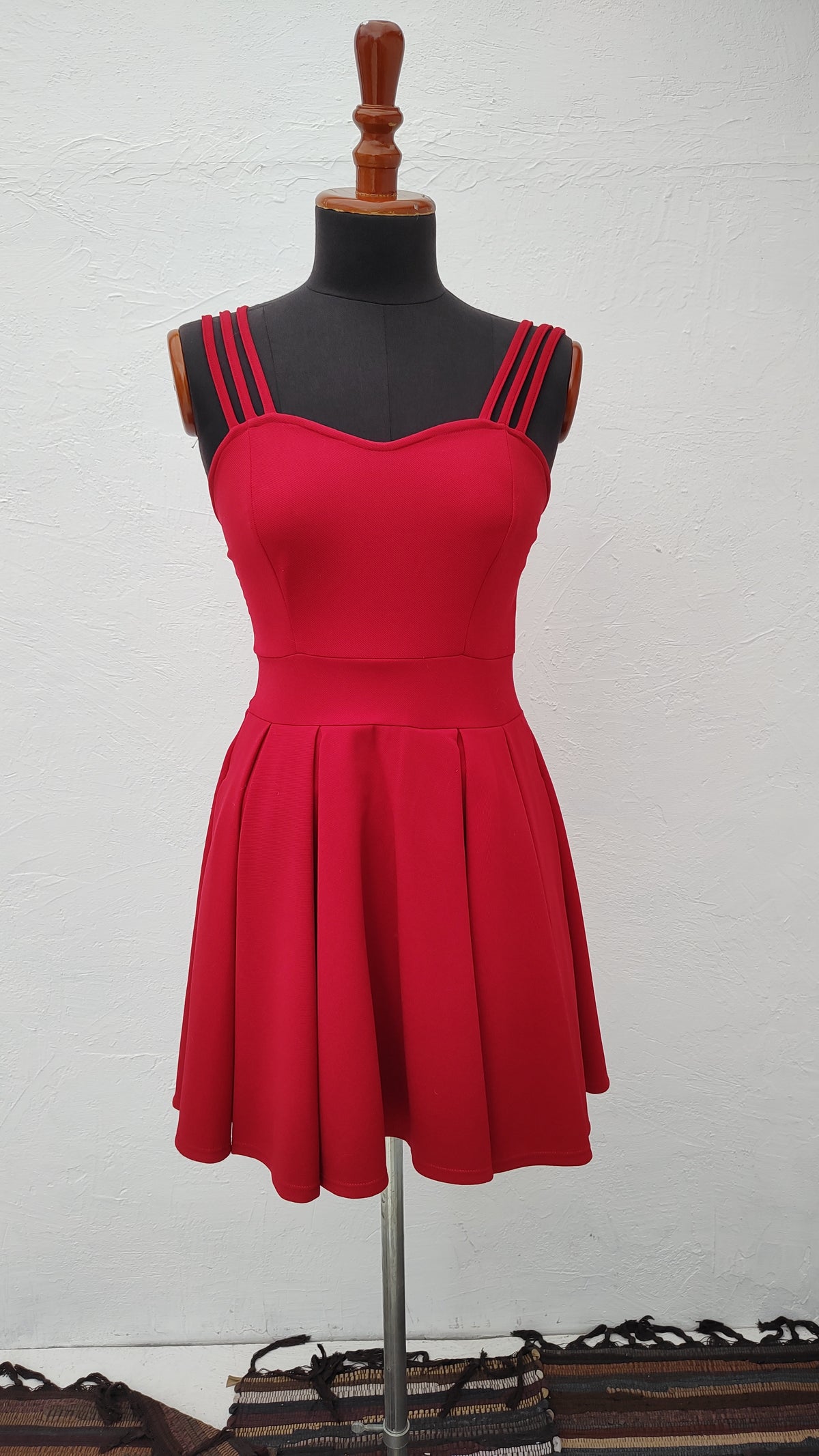 Vestido Corto Elian'S Color Rojo