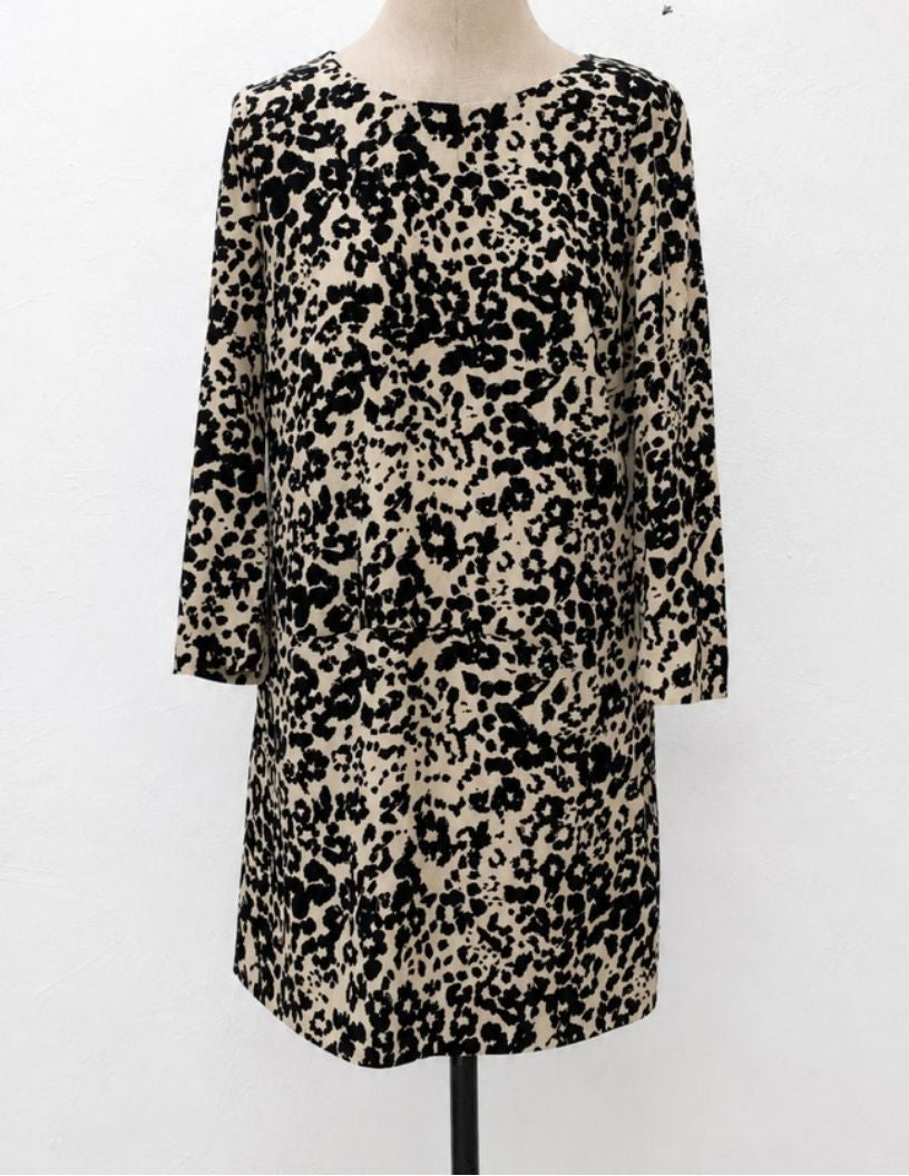 Vestido J.Crew Color Animal Print