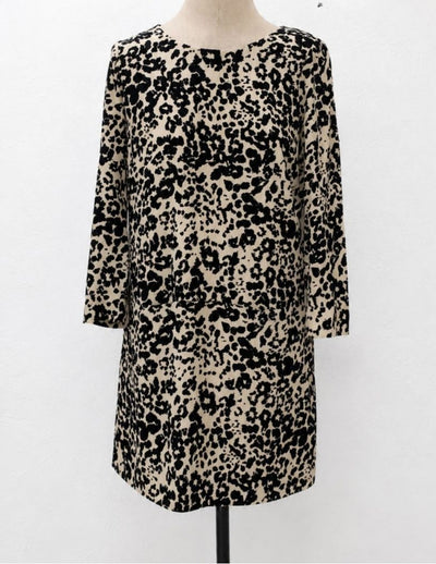 Vestido J.Crew Color Animal Print