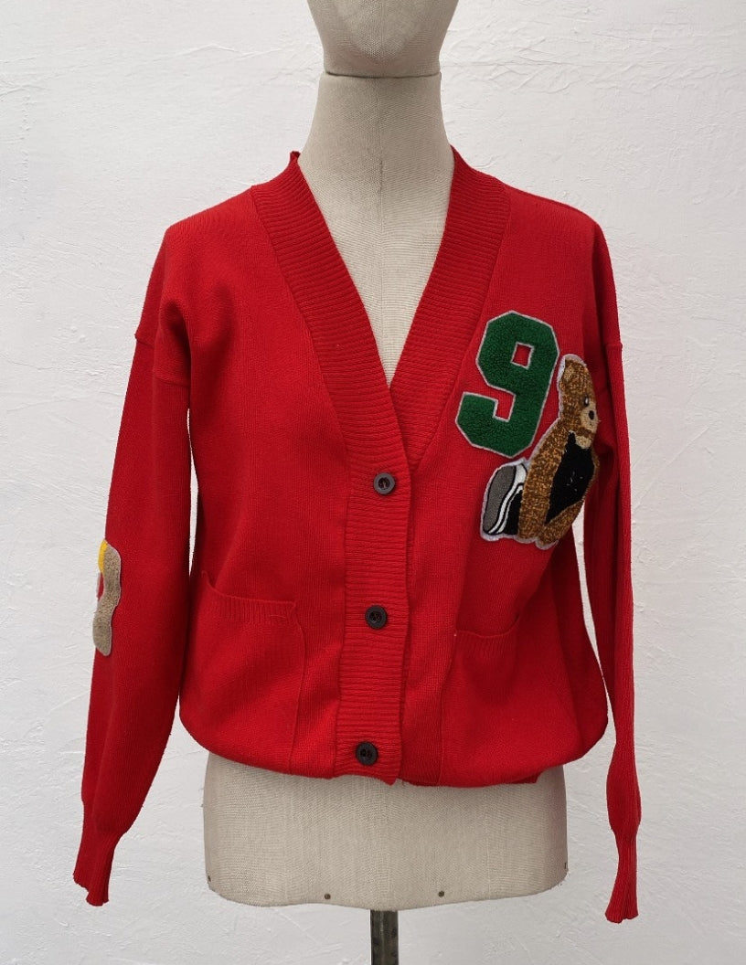 Saco N/A Color Rojo Oso