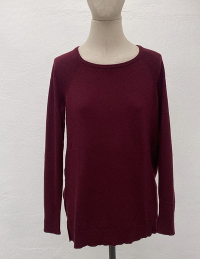 Saco Ann Taylor Color Vino Tinto