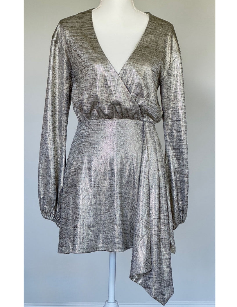 Vestido House Of Harlow X Revolve Color Dorado