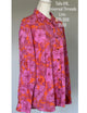 Camisa Universal Threads Color Rosa Con Hojas