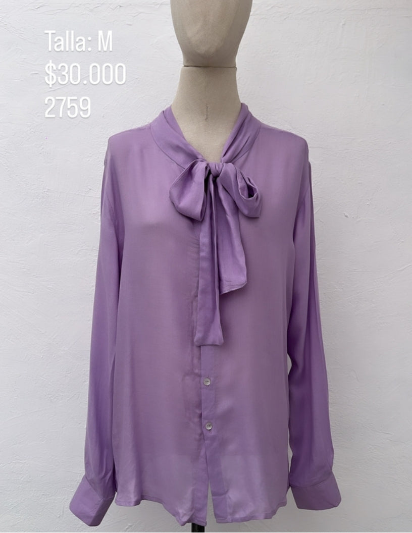 Camisa Na Color Lila