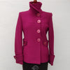 Chaqueta Doble A Color Fucsia