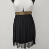 Vestido Fiesta B. Darlin Color Negro Y Beige