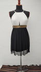Vestido Fiesta B. Darlin Color Negro Y Beige