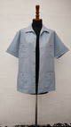 Guayabera D Gala Color Azul Claro