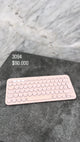 Teclado Logitech Color Rosado